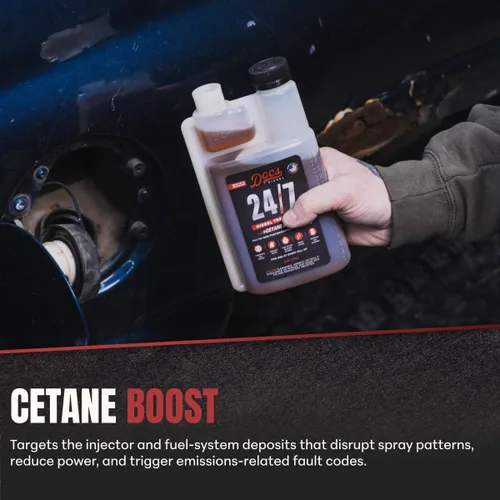 Vista 4 de Doc's Diesel 24/7 Cetane Boost + aditivo todo en uno, 16 onzas, trata 400