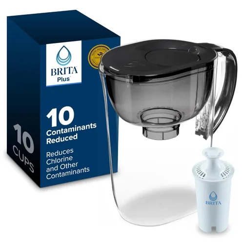 Vista 18 de Jarra de filtro de agua Brita grande para agua del grifo y potable con indicador de cambio SmartLight, incluye 1 filtro estándar, libre de BPA, dura