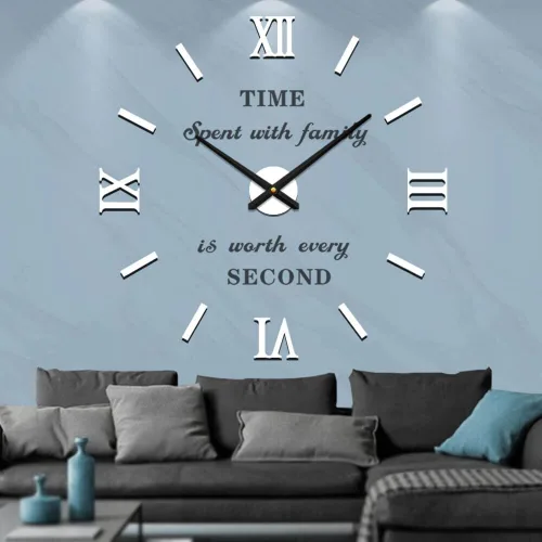 Vista 12 de VANGOLD Reloj de pared para decoración de sala de estar, regalo