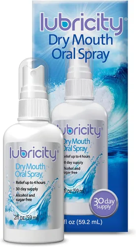 Vista 8 de Spray oral Lubricity para el alivio sintomático de la boca seca, sin sabor - 0.5 onzas, tamaño de viaje