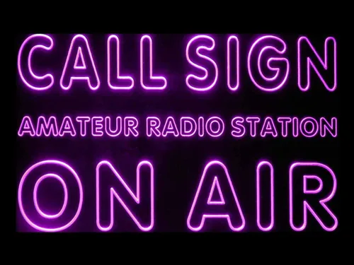 Vista 10 de ADVPRO wa-tm señal de llamada personalizada en la estación de radio aficionado del aire Led señal de neón