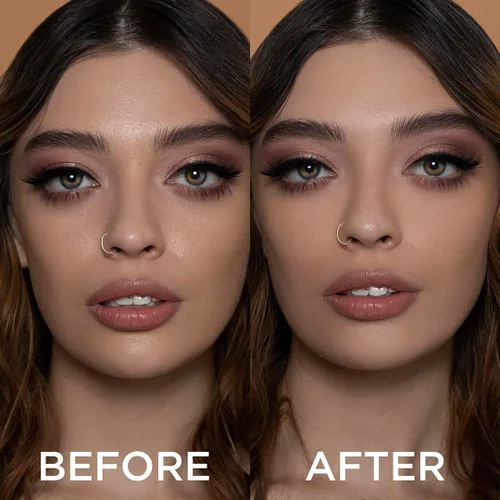 Vista 3 de Sigma Beauty Polvo de ajuste suave de enfoque: polvo sedoso y ligero para fijar el maquillaje, el polvo difuminador reduce el aspecto de los poros