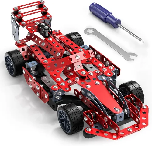 Vista 10 de Juguetes de proyectos de construcción de aviones modelo STEM - Juguetes de proyectos de construcción de STEM DIY para niños niños y niñas de 8-12-16