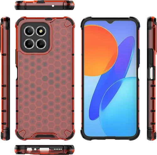 Vista 23 de Pzwoxukhov Funda para Honor X8 5G / X6 4G / X6s 4G, funda para Honor 70 Lite 5G Honeycomb Anti-Drop Shock-Absorbing Case Case Case for Honor 70 Lite