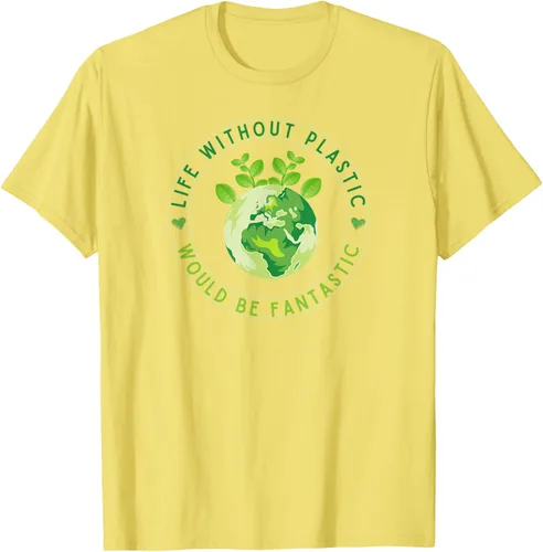 Vista 43 de Life Without Plastic Ecology Planet Original Vegan Gift T-Shirt