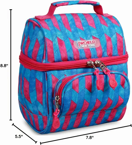 Vista 9 de J World Corey - Lonchera para niños y niñas, diseño nórdico