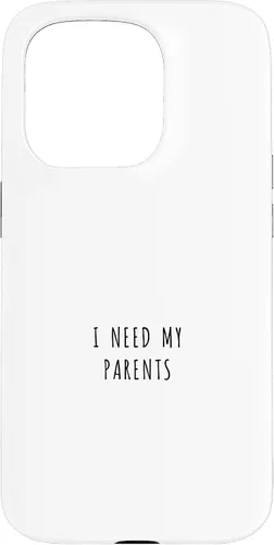 Vista 19 de iPhone 15 I need my parents Case