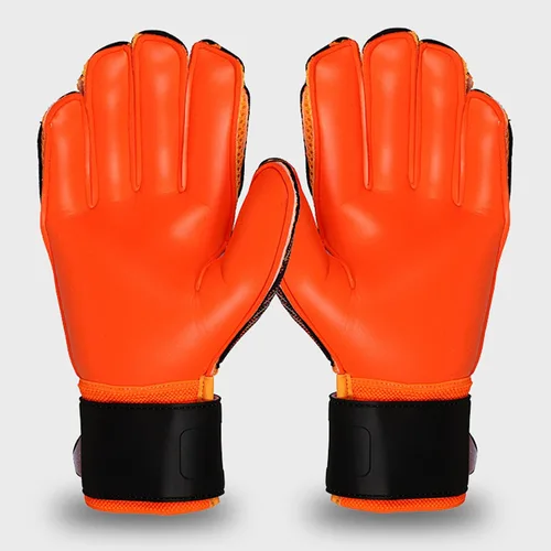 Vista 7 de Guantes de portero de fútbol para adultos y jóvenes, guantes de portero de fútbol de agarre fuerte con protección para los dedos