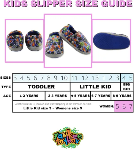Vista 2 de Blaze and The Monster Machines - Pantuflas de felpa para niños pequeños