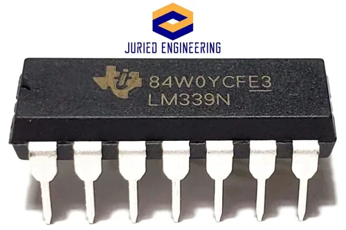 Vista 5 de LM339N LM339 Comparador diferencial cuádruple grado industrial Breadboard IC DIP-14 (paquete de 5)