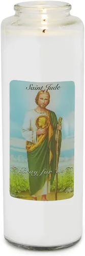 Vista 11 de Root Velas de oración de vidrio para 5-7 días, 1 unidad, meditación