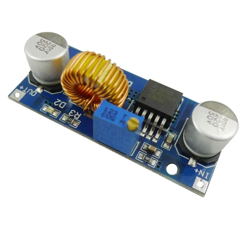 Vista 2 de 3PCS DC-DC Buck Convertidor XL4015 Módulo reductor Max 5A 75W Ajustable 4-38V a 1.25-36V Fuente de alimentación Módulo regulador de voltaje de alta