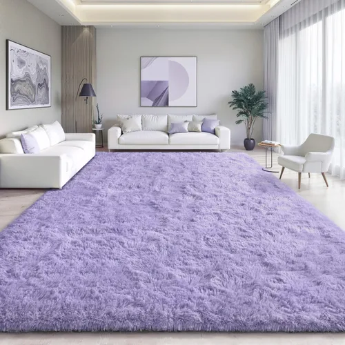 Vista 152 de EVOIONOS Alfombra Redonda Negra para Dormitorio, 4x4 Pies Alfombra de Área Circular Suave y Esponjosa para Sala de Estar, Alfombra Circular de Felpa