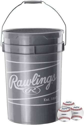 Vista 3 de Rawlings R100P Edición Exclusiva Escuela Secundaria Béisbol 24 Cubo