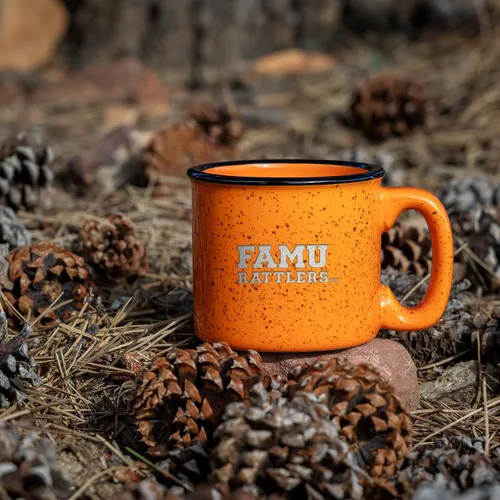 Vista 3 de Rico Industries NCAA Speckle 12oz Laser Engraved Campfire Mug
