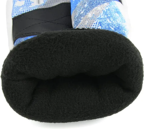 Vista 2 de American Trends Guantes de invierno impermeables para niños, guantes de nieve cálidos para niños y niñas, guantes de esquí para niños y niñas