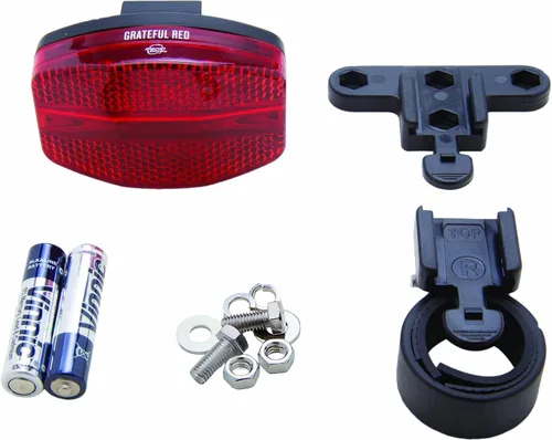 Vista 2 de Planet Bike Luz trasera de bicicleta Grateful Red
