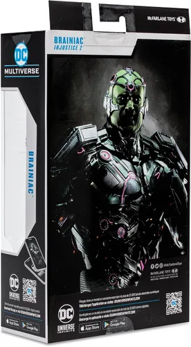 Vista 11 de McFarlane Toys - Figura de acción DC Multiverse Brainiac (Injustice 2) de 7