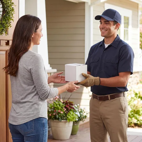 Vista 7 de HORLIMER Paquete de 40 cajas de envío de 5 x 5 x 5, caja de cartón corrugado blanco para correo, embalaje, pequeñas empresas
