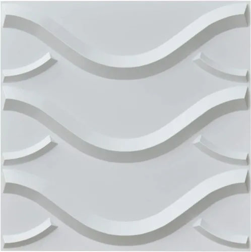 Vista 26 de Art3d Paneles decorativos 3D de pared de 19.7 x 19.7 pulgadas (paquete de 12), paneles de pared para el hogar, oficina, cafetería, color gris