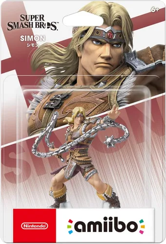 Vista 2 de Nintendo Amiibo - Simon - Serie Super Smash Bros. - Switch Japan Import