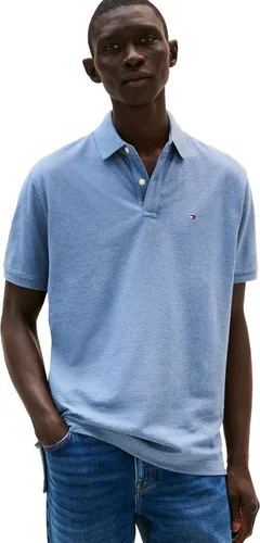 Vista 19 de Tommy Hilfiger - Camisa polo de manga corta para hombre, en ajuste clásico, de algodón piqué Violeta africana