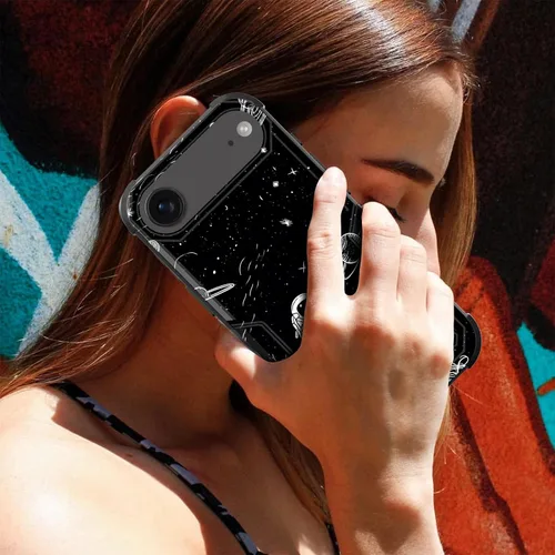 Vista 7 de Funda para iPhone Air, [doble capa] [protección contra caídas de grado militar de 10 pies] Funda resistente a prueba de golpes para iPhone Air