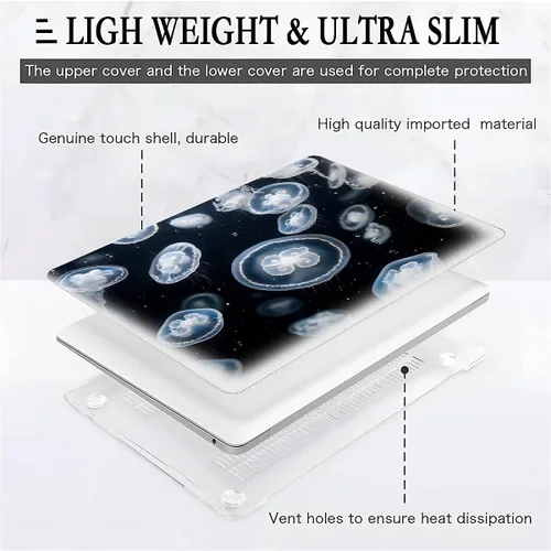 Vista 76 de Funda para computadora MacBook Pro de 13 pulgadas, modelo A1425/A1502, modelo A1425/A1502, diseño de primera calidad, funda rígida para laptop 3D 3D