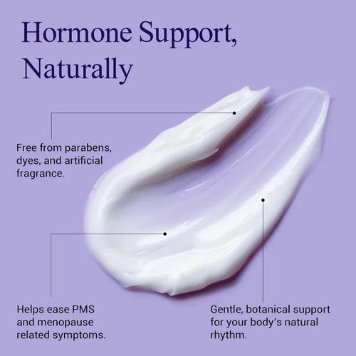 Vista 6 de At Last Naturals Wild Yam Cream Balance Hormonal para Mujeres Menopausia Alivio del PMS con vitamina E Ayuda a suavizar la piel seca a reducir