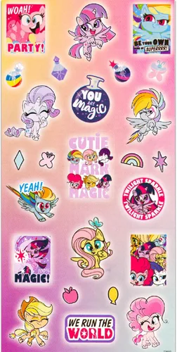 Vista 6 de My Little Pony Imagine - Juego de 3 libros para colorear de tinta sin desorden MLP para niños, recuerdos y actividades de fiesta de My Little Pony