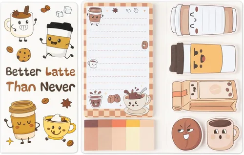 Vista 61 de B1ykin Juego de Notas Adhesivas Lindas - Bloc de Notas Autoadhesivas A+ Amazing Teacher, 550 Hojas de Páginas de Memo para Escritura, Bloc de Notas