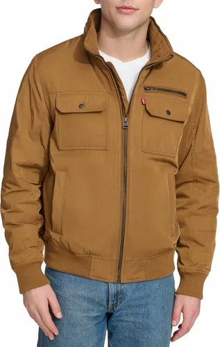 Vista 9 de Levi's para hombres Bombardero Utilitario con cuello de pie para hombre Levi's