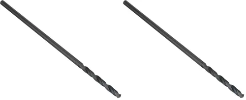 Vista 12 de Drill America DWDA/C Broca de extensión de aviación de acero de alta velocidad (3/64" - 1/2", #1 - #60, "A"-"Z", 6" - 12" de longitud), óxido negro