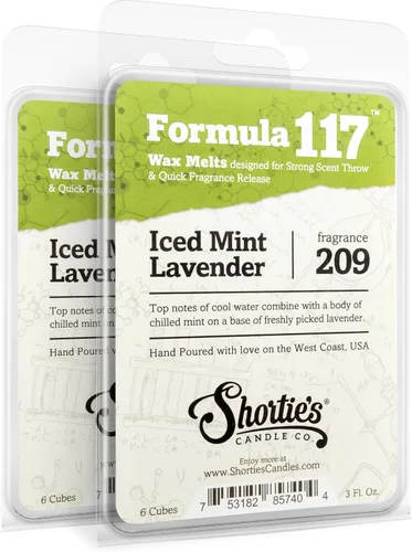 Vista 12 de Shortie's Candle Company Paquete múltiple de cera en polvo para bebé, fórmula 117-2 barras altamente perfumadas, hechas con aceites naturales