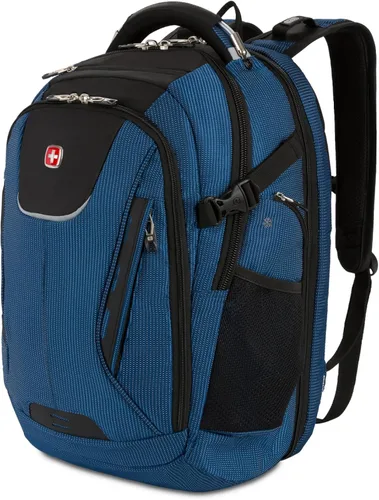 Vista 18 de SwissGear 5358 USB ScanSmart Mochila para Portátil de 16", Negro, Grande