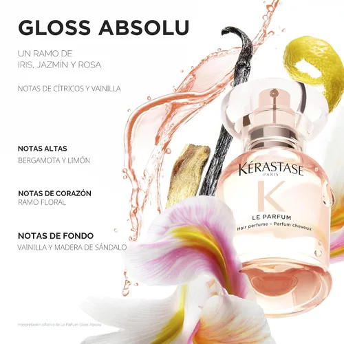 Vista 4 de Kérastase Gloss Absolu Le Parfum - Perfume para el cabello sobre la marcha