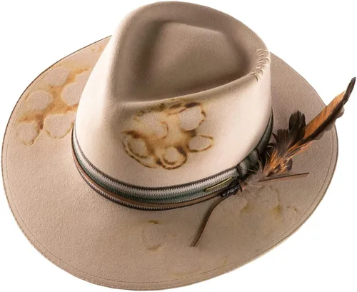 Vista 9 de Stetson Cheyenne - Sombrero de fieltro de lana de ala ancha