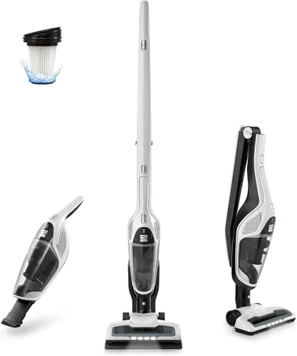 Vista 11 de Kenmore CU5001 Litening - Aspiradora vertical inalámbrica con boquilla elevadora y eliminadora de cabello, motor sin escobillas, filtro HEPA