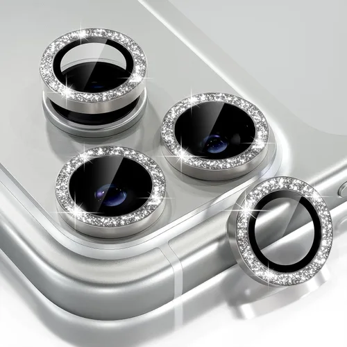 Vista 125 de Choiche Compatible para iPhone 16 Pro/iPhone 16 Pro Max Protector de Lente de Cámara, Vidrio Templado 9H Protector de Pantalla de Cubierta de Cámara