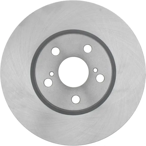 Vista 2 de ACDelco Rotor de freno delantero plateado 18A2601A GM 19255510 Rotores de freno para Select Pontiac Vibe, Scion xD, Toyota Corolla, Matrix y más