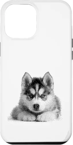 Vista 24 de Cute Siberian Husky for Dog Mom and Paw Parents Case for iPhone XR