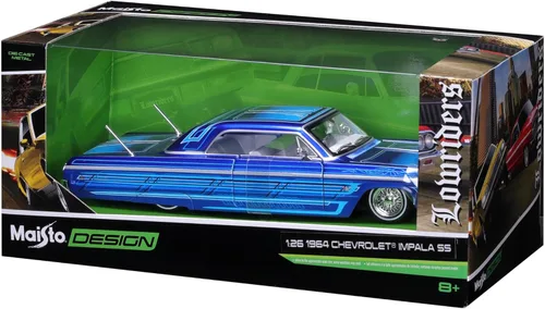 Vista 8 de Maisto 1:24 LOWRIDERS 1964 Chevrolet Impala