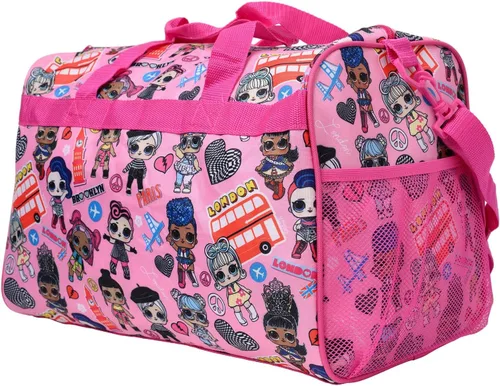 Vista 5 de LOL Surprise Bolsa de viaje de 16" con estampado completo, Rosado