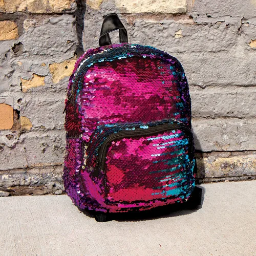 Vista 9 de Style.Lab 76611 de Fashion Angels Magic - Mini mochila con lentejuelas, multicolor y plateado
