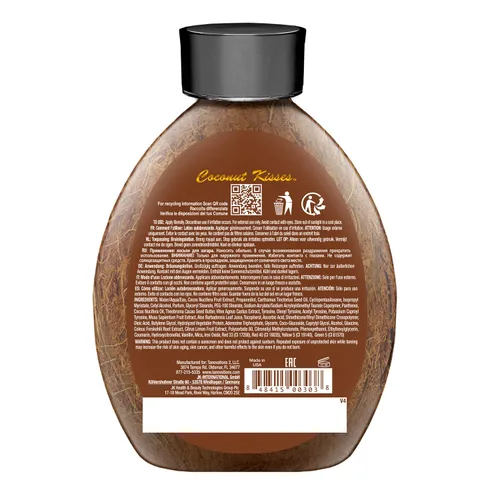 Vista 2 de Ed Hardy Besos de coco Loción de Bronceado de oro, El 13,5 oz
