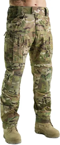 Vista 9 de ZAPT Pantalones de combate Gen3 con sistema de protección para las rodillas