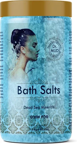 Vista 19 de Sal natural del mar muerto remojo de baño 100% rico en minerales, más minerales que la sal de Epsom, relajación profunda, desintoxicación, exfolia