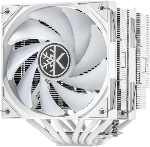 Vista 5 de MICRO CENTER Combo 3 en 1: KINGCOOL Iron Wind 120 4.724 in ARGB CPU Coolor White, procesador AMD Ryzen 7 7700X CPU, ASUS B650E MAX Gaming Motherboard