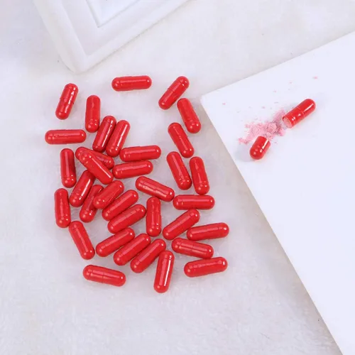 Vista 5 de Happyyami 12 piezas de sangre falsa en polvo de sangre píldora de broma cápsula de sangre falsa juguetes para Halloween accesorios de maquillaje