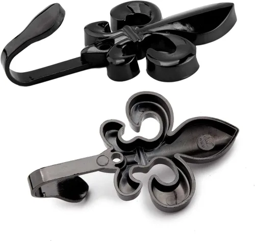 Vista 5 de Ganchos decorativos para toallas de baño, ganchos de pared para abrigos, ganchos de metal resistentes, ganchos colgantes para colgar llaves, bolso